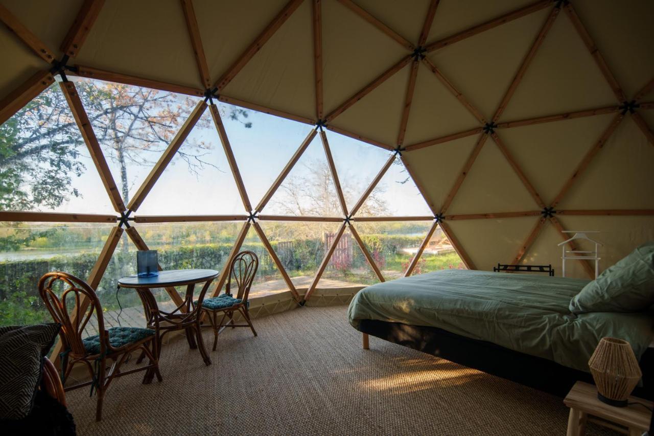 Saint-Dyé-sur-Loire Dome Avec Vue Sur Loire Proche De Chambordヴィラ エクステリア 写真